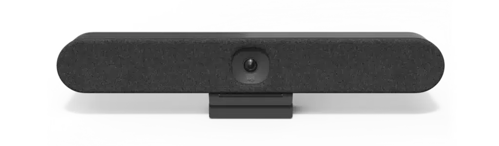 Black Logitech Rally Bar Huddle.